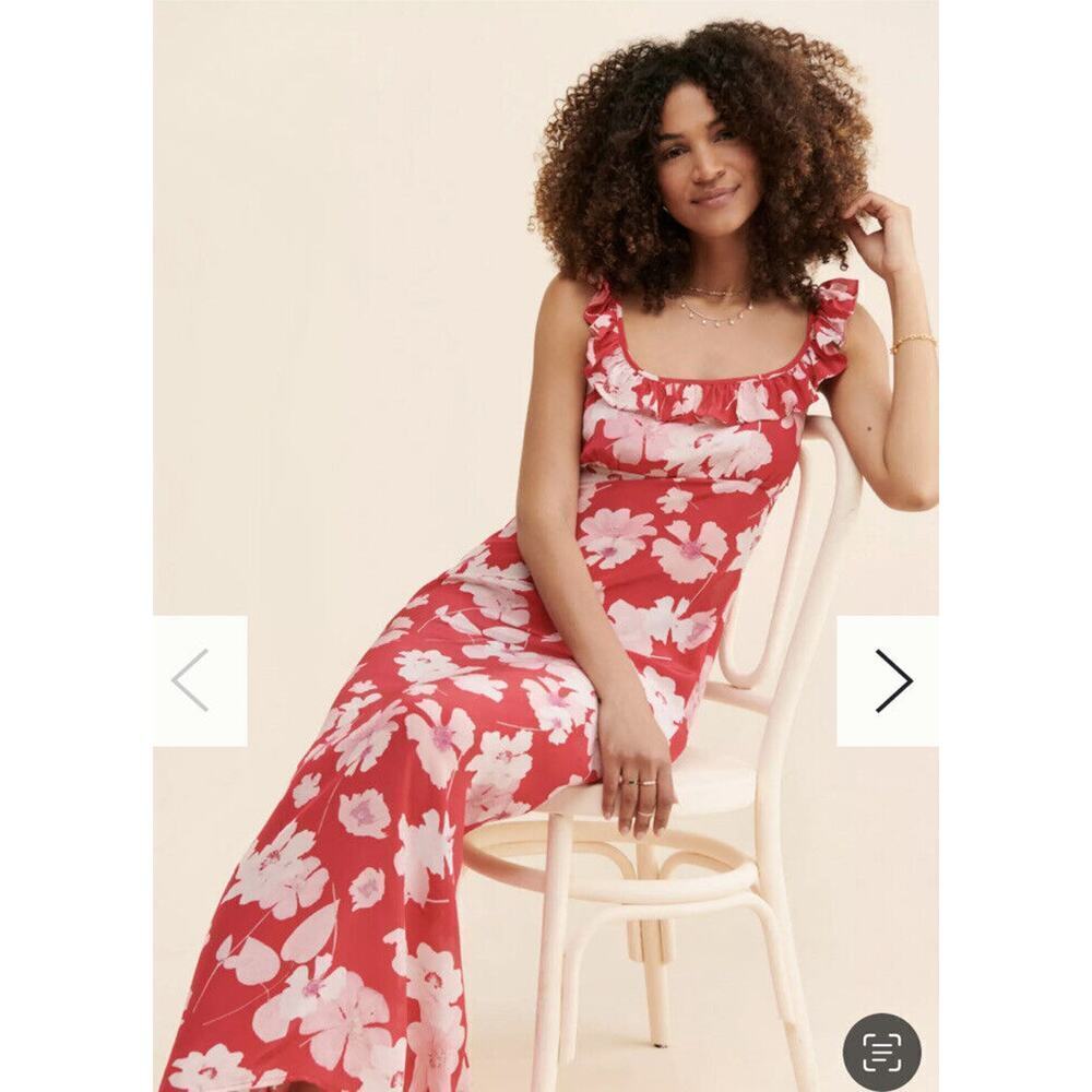Anthropologie Lily and Lionel Martha Midi dress Size 4
